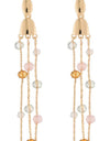 Beaded Long Chain Earrings