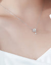 Rely On Fate Cubic Zirconia Pendant Necklace