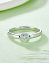 Moissanite 925 Sterling Silver Solitaire Ring