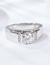 From The Heart 1 Carat Moissanite Ring