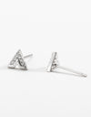 Zircon 925 Sterling Silver Stud Earrings