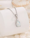 Find Your Center Opal Pendant Necklace