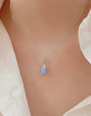 Find Your Center Opal Pendant Necklace