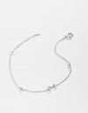 L To P Zircon 925 Sterling Silver Bracelet