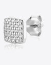 925 Sterling Silver Zircon Stud Earrings