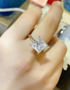 5 Carat Moissanite Solitaire Ring