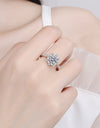 Can't Stop Your Shine 925 Sterling Silver Moissanite Ring