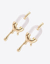 Contrast Zinc Alloy Earrings