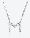 L To P Zircon 925 Sterling Silver Necklace