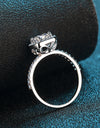 Square Moissanite Ring