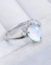 925 Sterling Silver Moonstone Ring