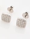 925 Sterling Silver Zircon Stud Earrings