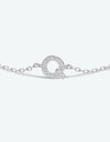 Q To U Zircon 925 Sterling Silver Bracelet