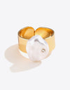 18K Gold Plated Adjustable Ring