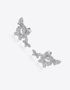 Zircon Butterfly 925 Sterling Silver Earrings