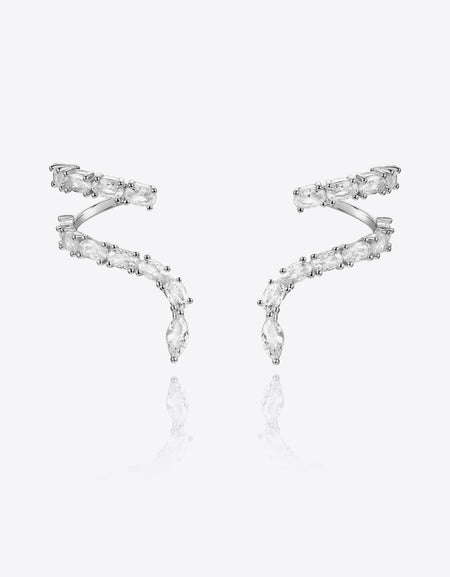 Zircon 925 Sterling Silver Earrings