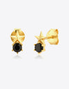 Zircon Star Stud Earrings