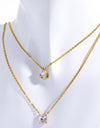 Stainless Steel Geometrical Shape Necklace