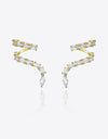 Zircon 925 Sterling Silver Earrings