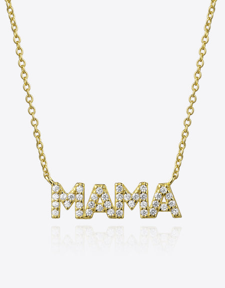 MAMA Zircon 925 Sterling Silver Necklace