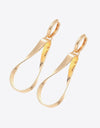 Alloy 18K Gold-Plated Earrings