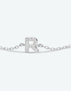 Q To U Zircon 925 Sterling Silver Bracelet