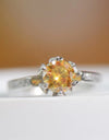 You'are My Lover 2 Carat Moissanite Ring