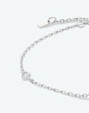 V To Z Zircon 925 Sterling Silver Bracelet