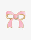 Bow-Shaped Zinc Alloy Earrings