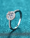 Ready To Flaunt Moissanite Ring