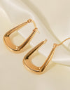 18K Gold-Plated Geometric Earrings