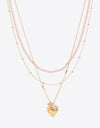 Heart Pendant Layered Necklace