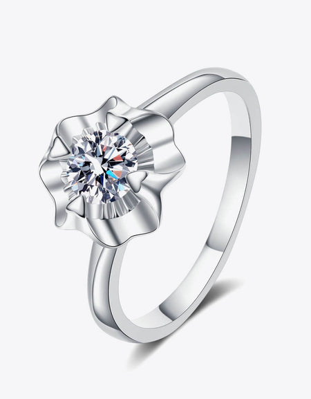 Life Is So Good Moissanite Ring