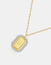 Zircon Decor Constellation Pendant Necklace