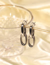 Gold-Plated Chain Link Earrings