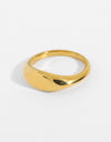 Gold Sphere Ring