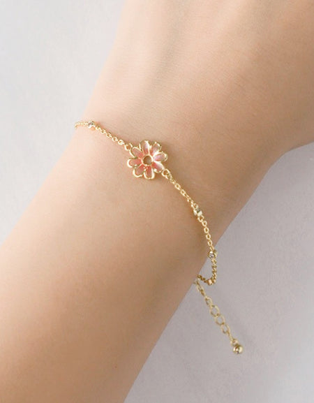 Flower Chain Bracelet