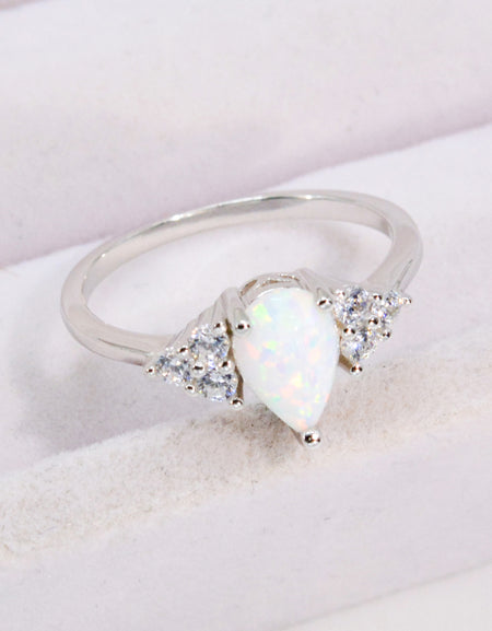 Limitless Love Opal and Zircon Ring